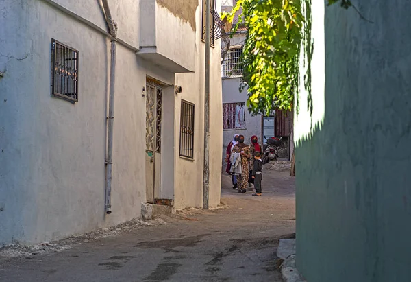 Diferentes Vidas Las Calles Atrás Basmane Izmir Turquía — Foto de Stock