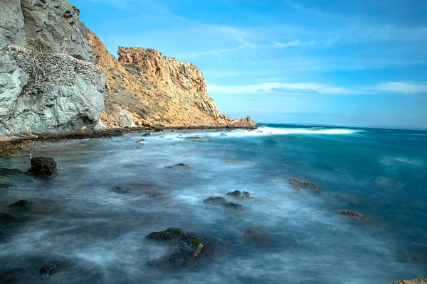 Bozcaada 'nın farklı yerlerinden alınan uzun pozlama ve farklı manzaralar