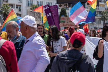 05.01.2022, İzmir, Türkiye, Edip Akbayram konseri 1 Mayıs 'ta İzmir' de düzenlenen mitingde coşkuyla dinlendi..