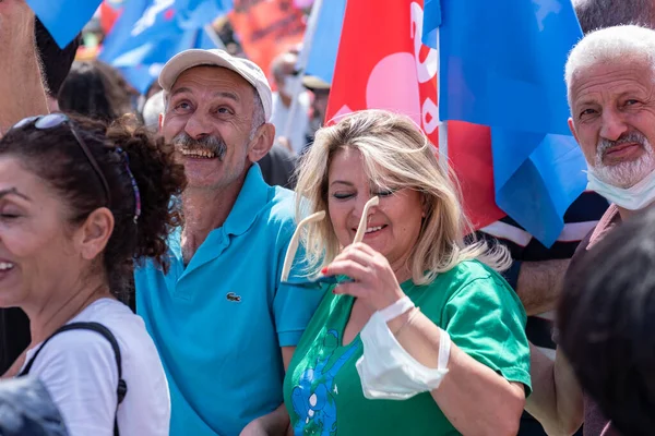 2022 Izmir Turquía Edip Akbayram Concierto Fue Escuchado Con Entusiasmo — Foto de Stock