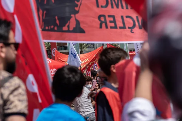 2022 Izmir Turkey Edip Akbayram Concert Listened Enthusiasm May Rally — Stok fotoğraf