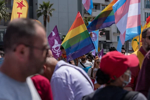 05.01.2022, İzmir, Türkiye, Edip Akbayram konseri 1 Mayıs 'ta İzmir' de düzenlenen mitingde coşkuyla dinlendi..