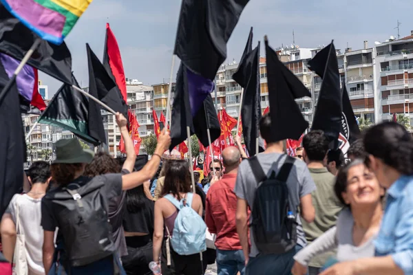 05.01.2022, İzmir, Türkiye, Edip Akbayram konseri 1 Mayıs 'ta İzmir' de düzenlenen mitingde coşkuyla dinlendi..