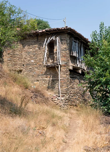 Village Lubbey Avec Texture Historique Abandonnée — Photo