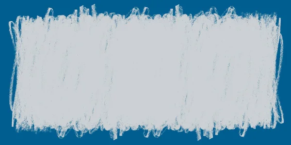 Natural Blue Abstract Pencil Drawing Background Template Banner Design Coal — Stock Photo, Image