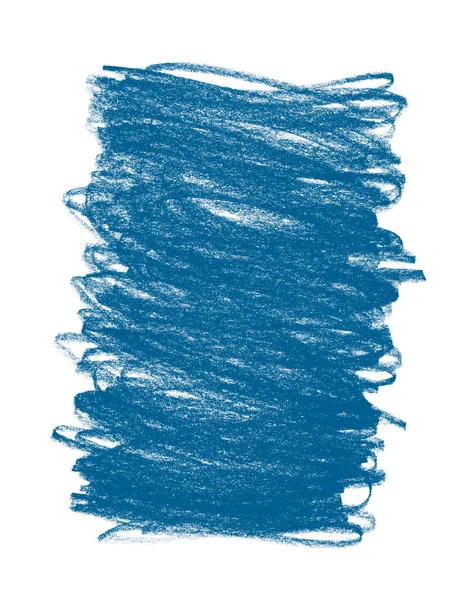 Natuurlijke Blauwe Abstracte Potlood Tekening Achtergrond Sjabloon Banner Ontwerp Kolen — Stockfoto