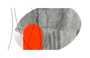 Beyaz arka planda soyut siyah sürekli çizgi sanatı. Yaratıcı panoramik afiş, poster, broşür ve kapak için kaba kömür dokusu. Kömür tanecikli doku. Modern tasarım öğesi. Çağdaş soyutlama.