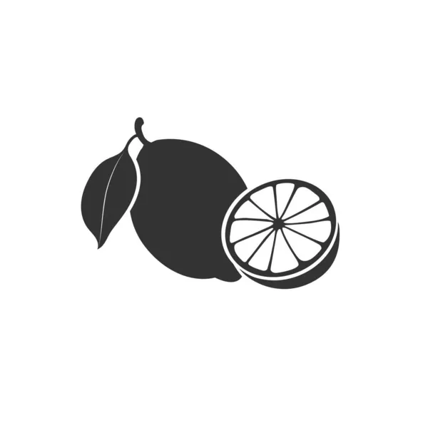 Vector de icono de limón para web, ordenador y aplicación móvil — Vector de stock