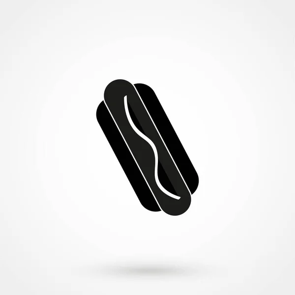 Einfaches Web Symbol Vektor Hotdog — Stockvektor