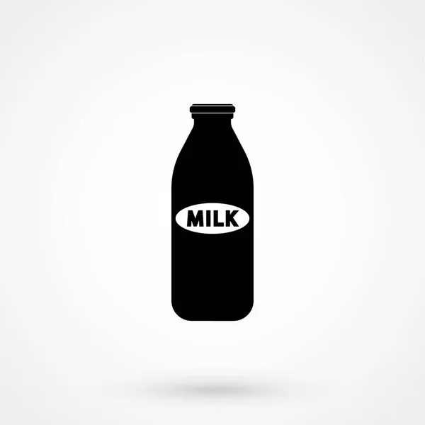 Kitchen Icon Milk White Background Vector Illustration —  Vetores de Stock