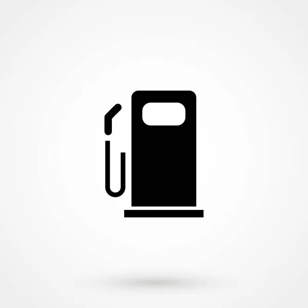 Icono Vector Gas Sobre Fondo Blanco Ilustración Vectorial — Vector de stock