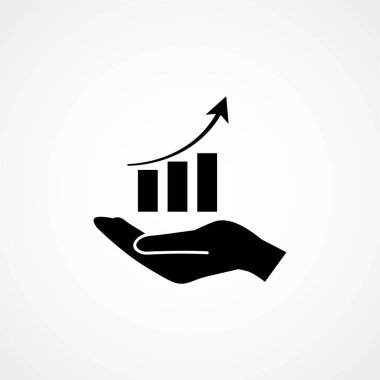 Elli grafik simgesi, vektör illüstrasyonu. Düz tasarım biçimi