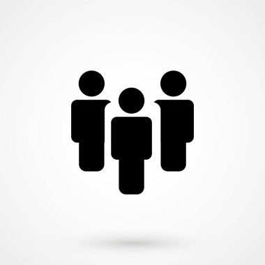 İnsan Simgesi. Web tasarımı, mobil uygulama.