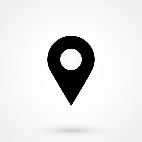 Map Pointer Icon Web Design Mobile App — Stock vektor