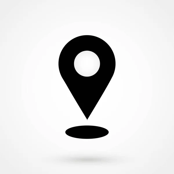 Map Pointer Icon Web Design Mobile App — Stock vektor