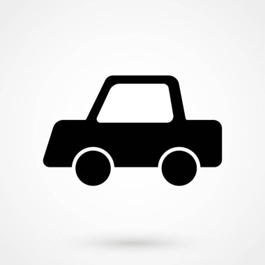 Araba Simgesi. Web tasarımı, mobil uygulama.