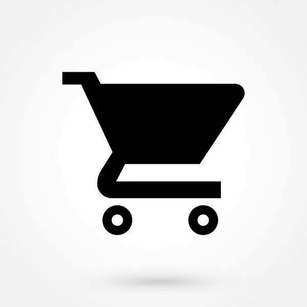 Shopping Cart Icon Web Design Mobile App — Stockvektor