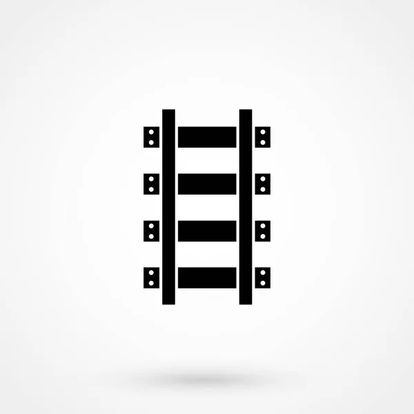 Символ Залізниці Веб Дизайн Мобільний Додаток — стоковий вектор