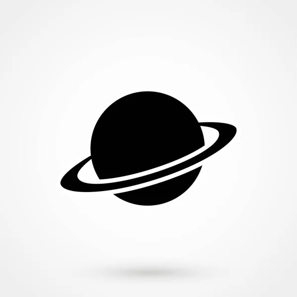 木星の惑星のアイコン Webデザイン モバイルアプリ — ストックベクタ