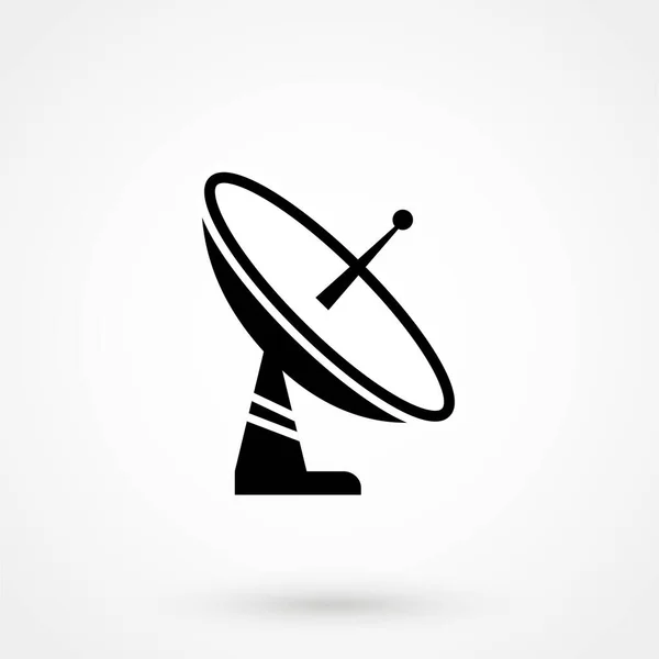 Значок Спутниковой Тарелки Веб Дизайн Мобильное Приложение — стоковый вектор