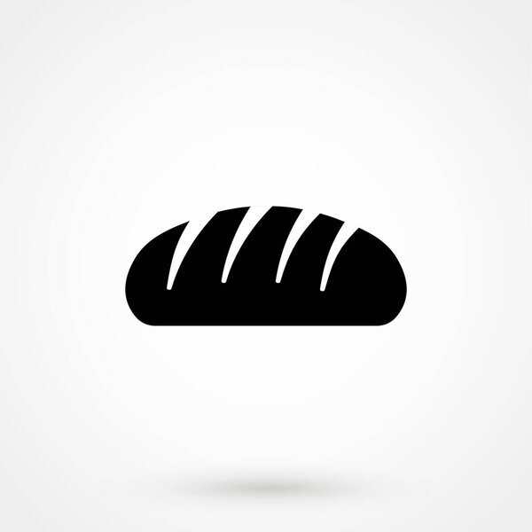 bread icon. Web design, mobile app.
