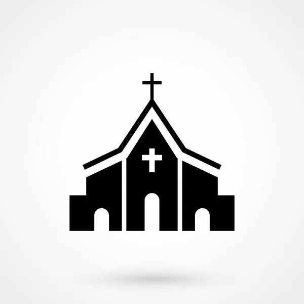 Ikone Der Kirche Web Design Mobile App — Stockvektor