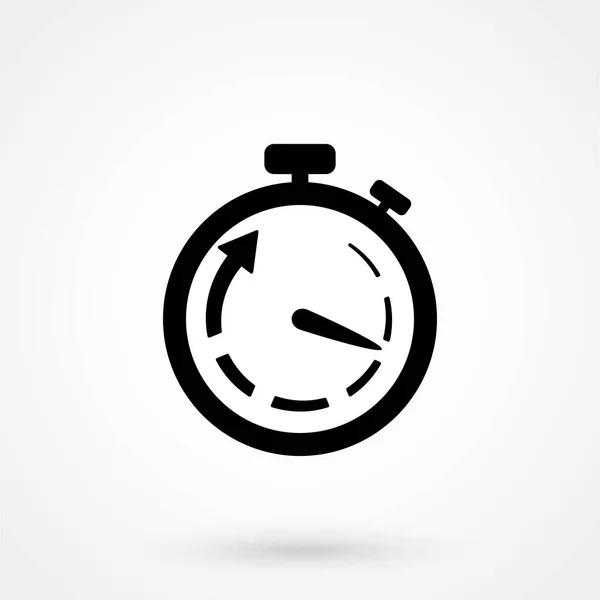 Stopwatch Icon Web Design Mobile App — 图库矢量图片