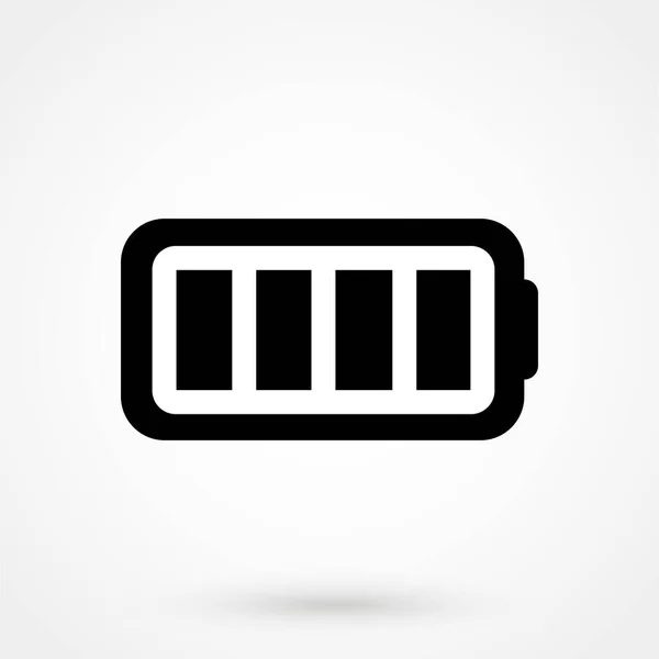 Batterij Icoon Webdesign Mobiele App — Stockvector