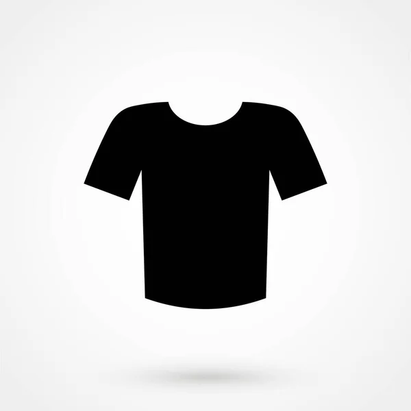 Shirt Vector Icon Web Mobile Application Flat Design Style — Vetor de Stock