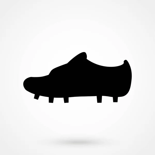 Fotboll Boots Ikon För Webb Och Mobil Applikation Platt Design — Stock vektor