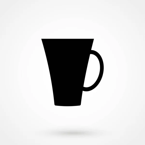 Webおよびモバイルアプリケーション用のコーヒーカップアイコン — ストックベクタ