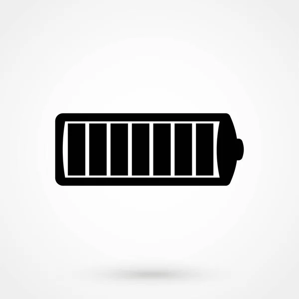 Batterijpictogram Voor Web Mobiele Toepassingen Vlakke Ontwerpstijl — Stockvector