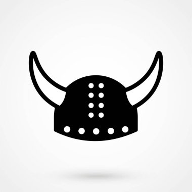 Boynuz simgesi olan kask