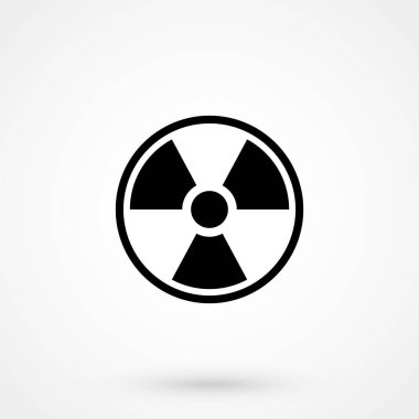 Radyasyon simgesi. Radyasyon sembolü.