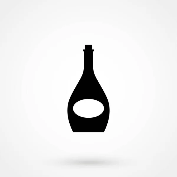 Bottle Rum Icon Vector — Stockvektor