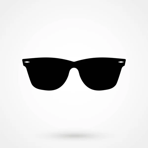 Sunglasses Icon Isolated Background Symbol Web Site Design Button Mobile — Stockvektor