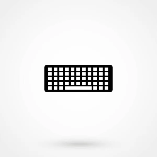 Піктограма Клавіатури Плоска Простий Вектор Символ — стоковий вектор