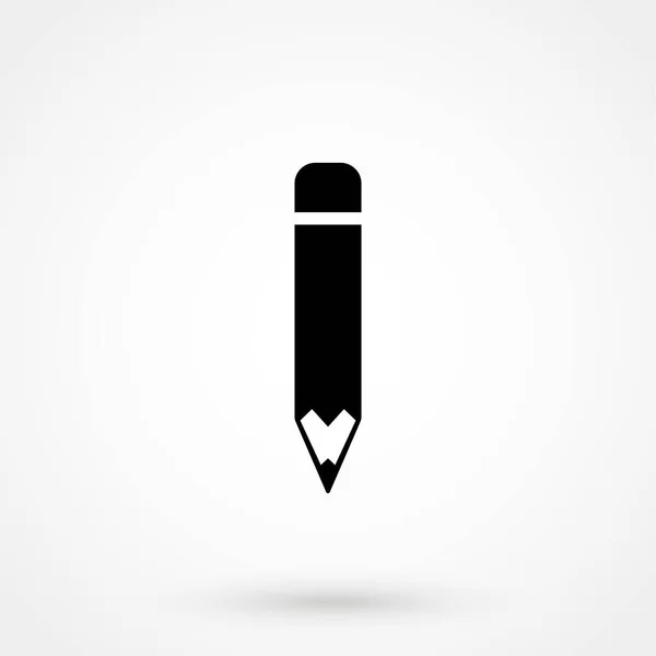 Crayon Icon Vecteur Pour Conception Site Web Bouton Application Mobile — Image vectorielle