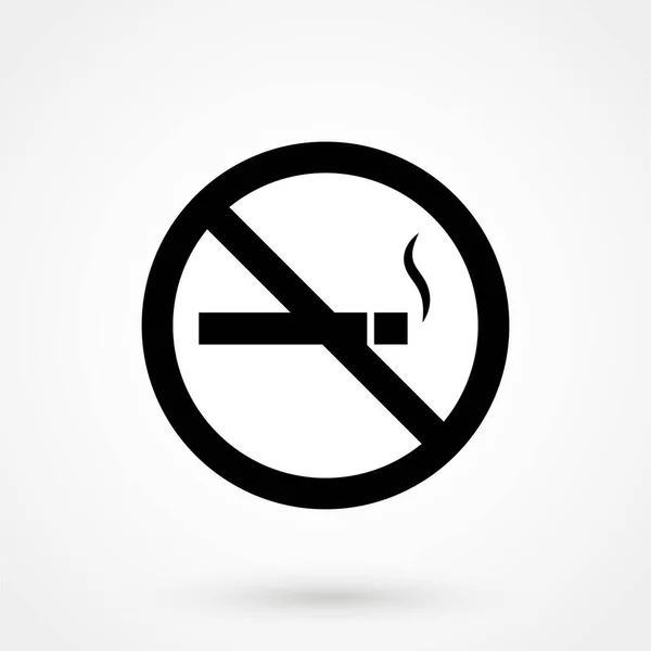 Žádný Symbol Kouření Pro Váš Web Design Logo App Vektorová — Stockový vektor
