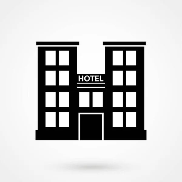 Hotel Icon Your Web Site Design Logo App Vector Illustration — Stockvektor