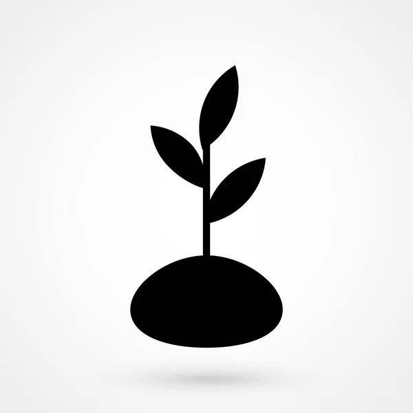 Εικονίδιο Του Φυτού Σχεδιασμοσ Πινακιδων — Διανυσματικό Αρχείο