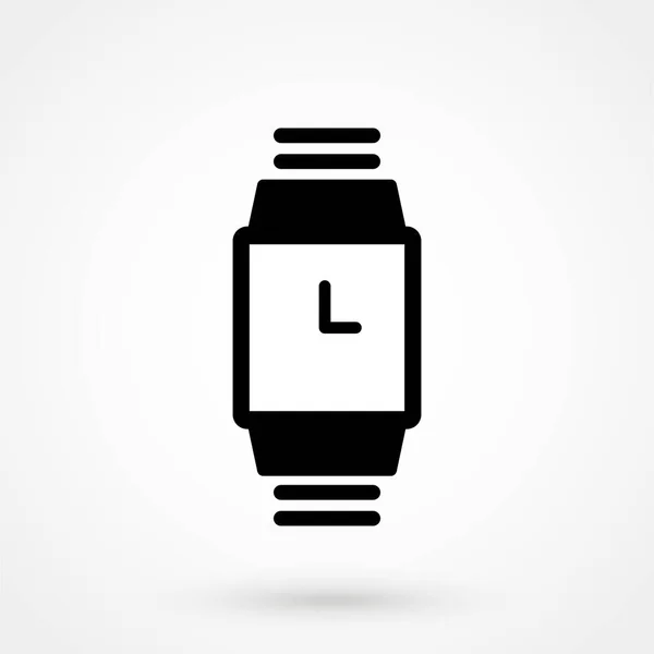 Armbanduhr Symbol Schlagschattenuhr Symbol Zubehör Für Herrenuhren — Stockvektor