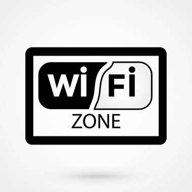 vektör wi-fi ağ simgesini