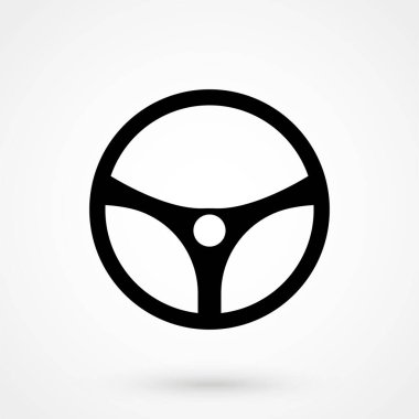 araba tekeri vektör simgesi