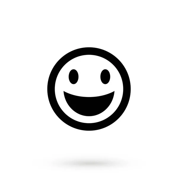 Ikona Uśmiechu Projektowania Stron Internetowych Logo Aplikacji Interfejsu Użytkownika Ilustracja — Wektor stockowy