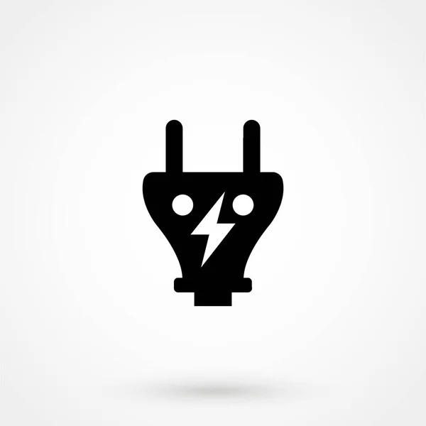 Заглушки Значок Изолирован Белом Символ Иллюстрация Логотипа — стоковый вектор