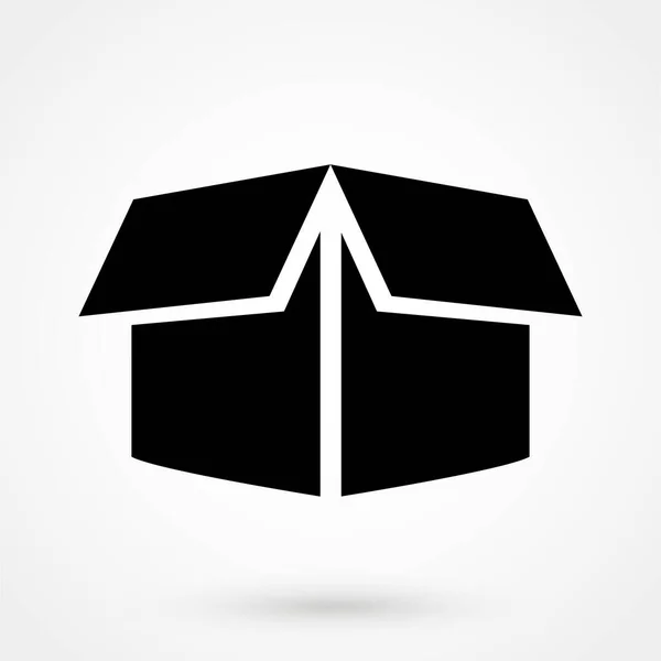 Box Arrow Inward Incoming Loading Icon —  Vetores de Stock