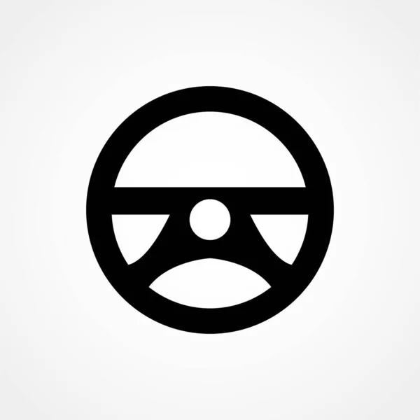 Auto Rad Vektor Symbol — Stockvektor