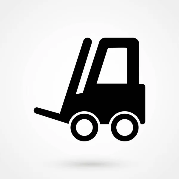 Loader Icon Forklift Icon — Stock Vector