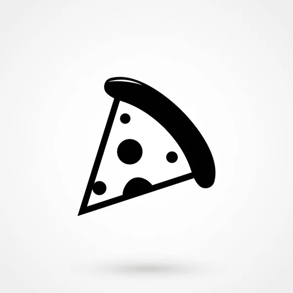 Pizza Icon Sign Design —  Vetores de Stock